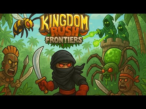 Видео: Kingdom Rush Frontiers / Некроманти проти Шаманів / Рівень 9