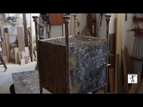Видео: реставрация старинного кабинета из психбольницы (creality falcon 2)