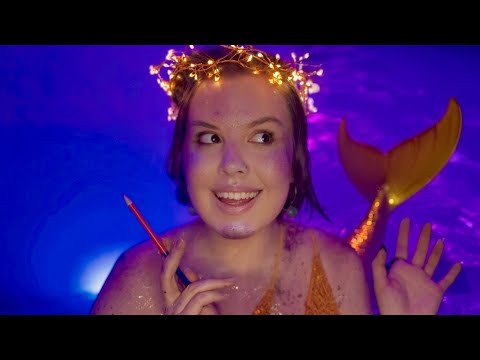 Видео: АСМР 🧜‍♀️ | Русалка нарисует тебя | Ролевая игра, рисование, шепот