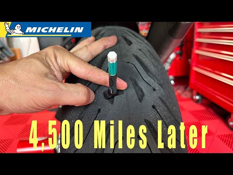 Видео: Обзор шин для мотоциклов Michelin Road 6 (4500 миль)