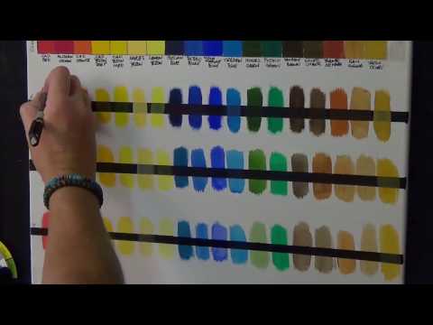 Видео: Основная теория цвета Прозрачность цветов,