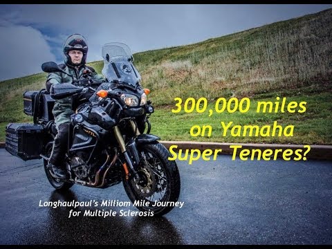 Видео: Несколько заключительных мыслей после 300 000 миль на Yamaha Super Teneres