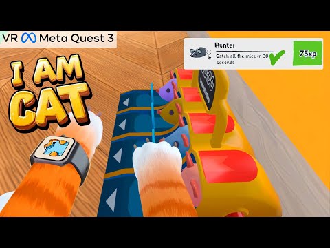 Видео: ЛАЙФХАК как поймать всех МЫШЕК за 5-10 секунд!!! - I am Cat VR