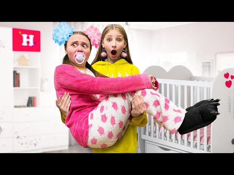 Видео: Моя СЕСТРА Стала РЕБЕНКОМ на 24 часа !!!