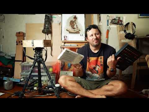 Видео: Почему масляная пастель это самый удобный материал для рисования на улице.