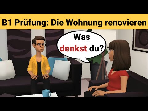 Видео: Устный экзамен по немецкому языку B1 | Планируем что-то вместе/диалог | разговор Часть 3: Ремонт