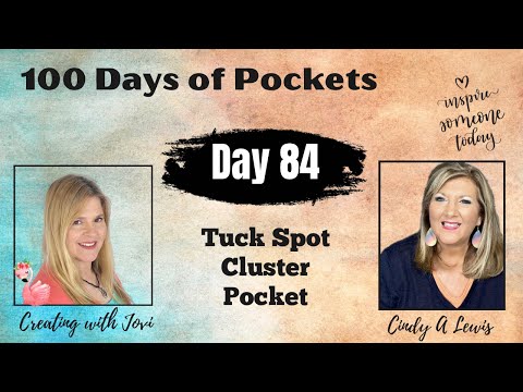 Видео: День 84 из 100 дней хлама в карманах для ежедневников! Карман для скопления хлама Tuck Spot