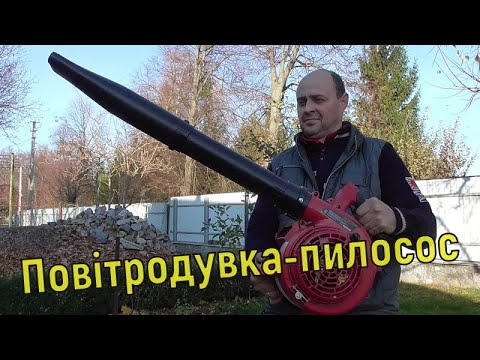Видео: Садовий пилосос Vitals огляд та тест / Садовый пылесос