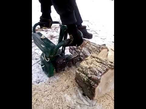 Видео: бензопила Урал 2 после простоя