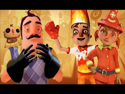 Видео: Hello Neighbor: Hide and Seek АКТ 3. 1 ЧАСТЬ ТУШИМ БРАТЦА.