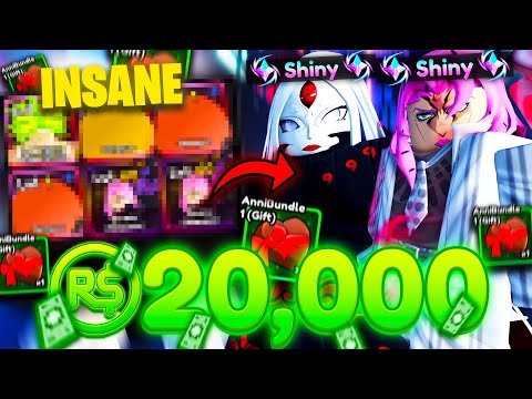 Видео: Я потратил $20 000 Robux на обмен на SHINY Vanguard Kaguya & Diavolo из Anime Vanguards!