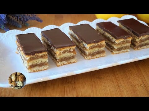 Видео: Пирог - пирожное Жербо ореховый, необычно и вкусно! Идеальная шоколадная глазурь.