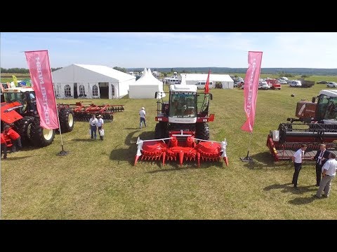 Видео: Комбайн Дон 680М с жаткой для грубостебельных культур