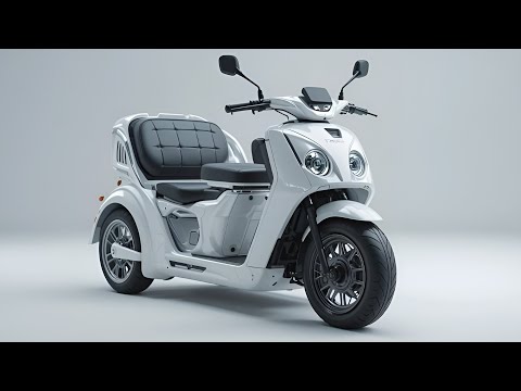 Видео: 👉Электрический пассажирский трёхколёсный велосипед Yabo Y3O 2026 года | Полный обзор и тест-драйв