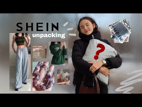 Видео: РАСПАКОВКА ПОСЫЛКИ С SHEIN🌷💫 9К и 16 ВЕЩЕЙ😱 с примеркой!!