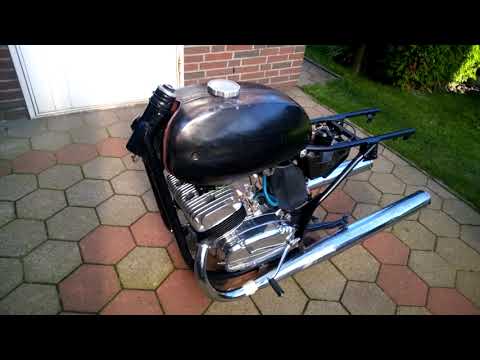 Видео: Запуск двигателя ЯВА 634 после ремонта