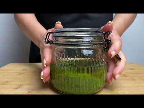 Видео: Натуральная паста из зелени — аромат и вкус круглый год!