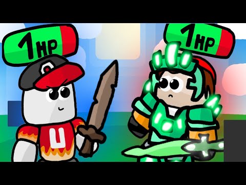 Видео: ROBLOX BedWars НО , у нас 1 HP