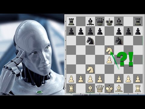 Видео: Гамбит Хэллоуин в партиях шахматных движков