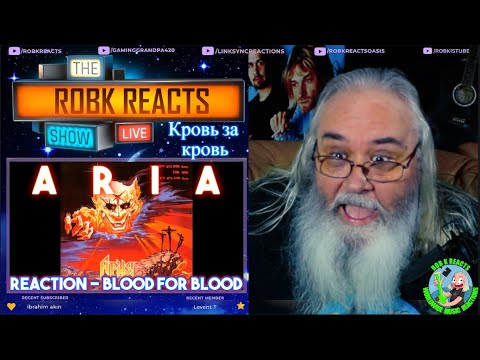 Видео: Aria Reaction - Blood for Blood - Кровь за кровь - First Time Hearing - Requested