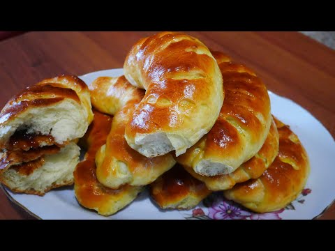 Видео: Рогалики с повидлом или вареньем Вкусная ДОМАШНЯЯ ВЫПЕЧКА