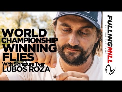 Видео: Победные мушки на чемпионате мира по вязанию мушек: Rockerka Dry Fly Любоша Розы