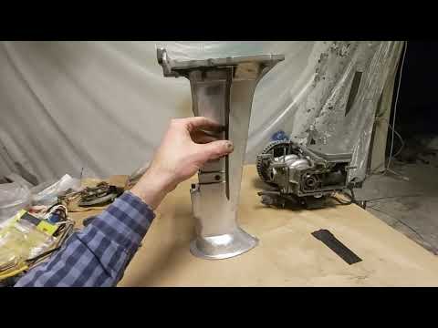 Видео: Как сделать мотор Ветерок тише, часть 1.Глушитель на лодочный мотор Ветерок 8 . Шумопоглощение .