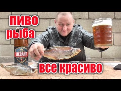 Видео: Тарань под пиво "Десант"- лучший Антидепрессант...