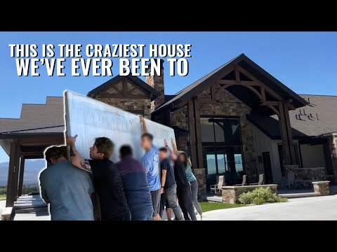 Видео: Обеденный гарнитур для огромного особняка