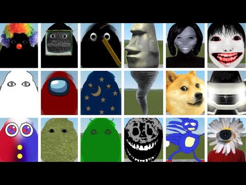 Видео: СЕМЬЯ NEXTBOTS ANGRY MUNCI, СЕМЬЯ NEXTBOTS NICO Преследуйте меня в Garry's Mod!