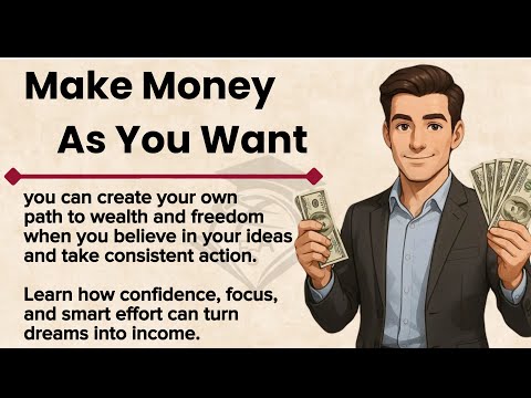 Видео: 💰 Зарабатывайте столько, сколько хотите 📖 Оцениваемый читатель 🎧 Практика аудирования английского...