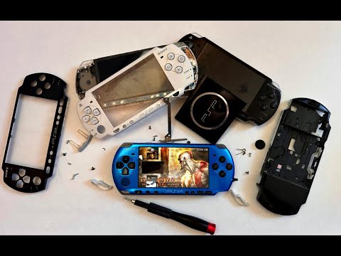 Видео: Реставрация на PSP: Смяна на корпус и тест