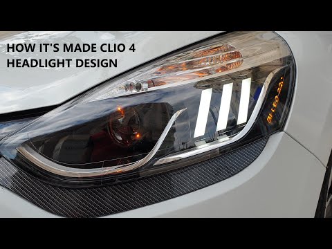 Видео: Как это сделано Дизайн фар Clio 4