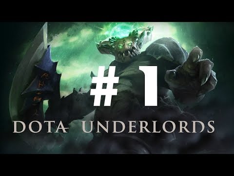 Видео: Dota Underlords 🚩 Прохождение #1 1440p 60fps