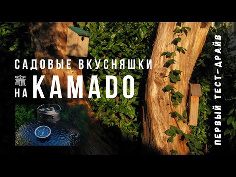 Видео: Мобильная кухня в моём  мини садике. Керамический гриль Камадо.  Как разжигать первый раз.