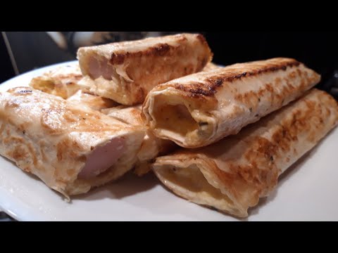 Видео: КАК СДЕЛАТЬ СДЕЛАТЬ СОСИСКУ В ЛАВАШЕ!