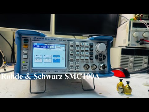 Видео: Обзор генератора сигналов Rohde & Schwarz SMC100A