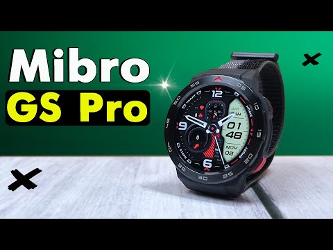 Видео: Mibro Watch GS Pro. Новый взгляд на смарт часы. AMOLED, GPS, NFC, Автояркость. Полный обзор