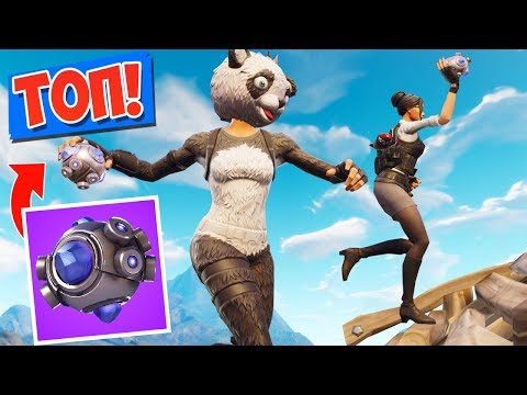 Видео: ЭПИЧНЫЕ ПОЛЁТЫ на УДАРНОЙ ГРАНАТЕ! *ТОП* [Fortnite Battle Royale]