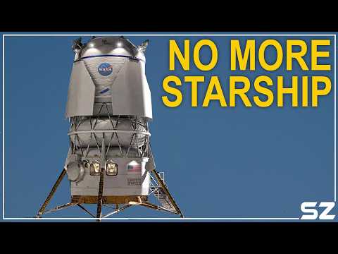 Видео: SpaceX нашла блестящее решение вернуться на Луну раньше Китая без Starship: Blue Origin
