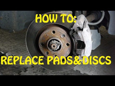 Видео: КАК: Передние тормоза, Peugeot 206