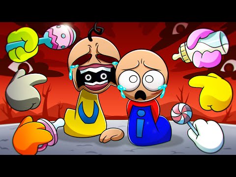 Видео: УПИН и ИПИН: РАЗНОЕ ВОСПИТАНИЕ! Incredibox Sprunki анимации