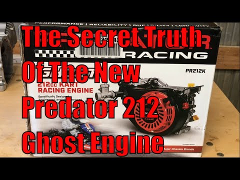 Видео: Секретная правда о новом картинговом двигателе Predator Ghost 212cc: разборка и внутренние характ...