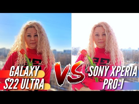 Видео: Вот это РАЗНОС. GALAXY S22 ULTRA vs SONY XPERIA PRO-I. Большое сравнение камер