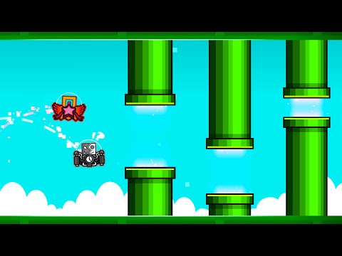 Видео: Гонка НА МИНИ-ИГРАХ в Geometry Dash