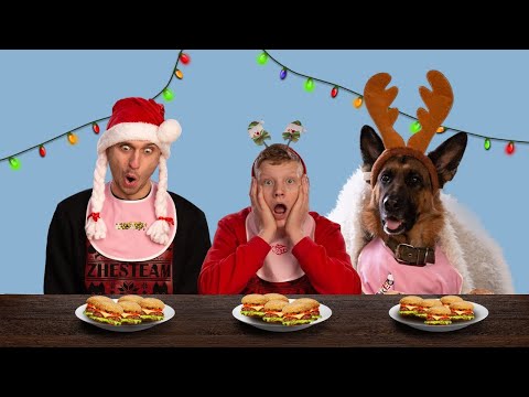 Видео: СОБАКА vs ЧЕЛОВЕК - Кто быстрее сьест 5 бургеров ЧЕЛЛЕНДЖ ?