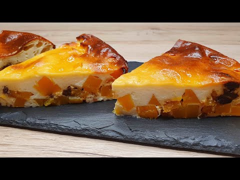 Видео: ТВОРОЖНЫЙ ДЕСЕРТ С ТЫКВОЙ И ИЗЮМОМ