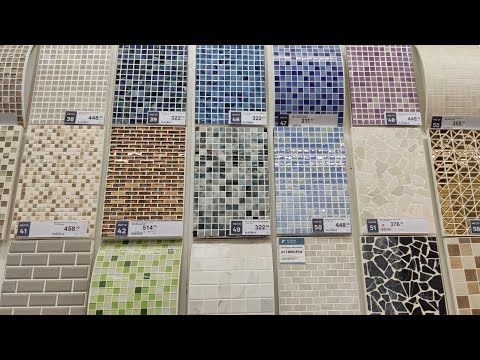 Видео: ЛЕРУА МЕРЛЕН 🖤🤍 НОВИНКИ💙💜ОБЗОР МОЗАЙКИ и ПЛИТКИ с ценами🧡🤎Выбрала плитку на фартук и для окна