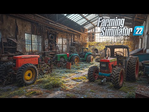 Видео: Найдите 6 заброшенных ферм, полных тракторов и оборудования, в Farming Simulator 22