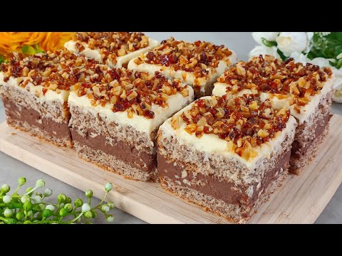 Видео: Сочный ореховый торт, который тает во рту!!! Самый лучший торт, который я когда-либо ел!